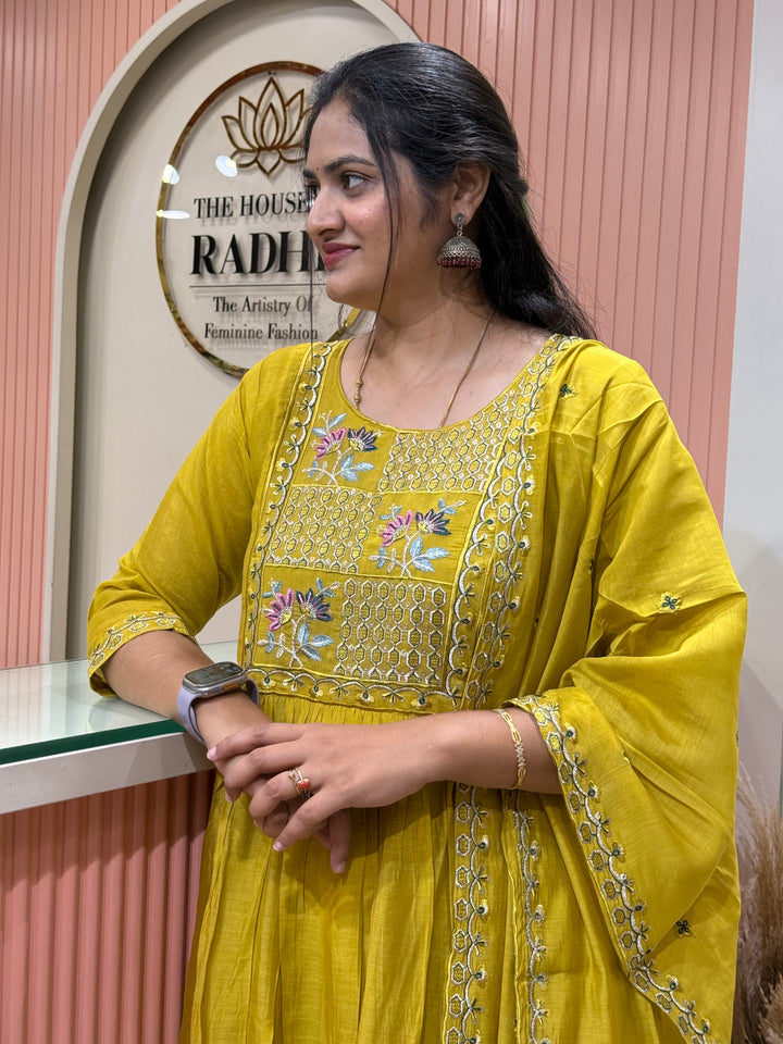 S Mul Chanderi Collection | R208