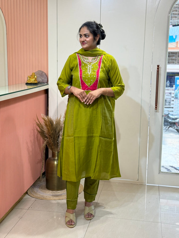 Mul Chanderi with Cotton Lining (New Arrivals ) | R138