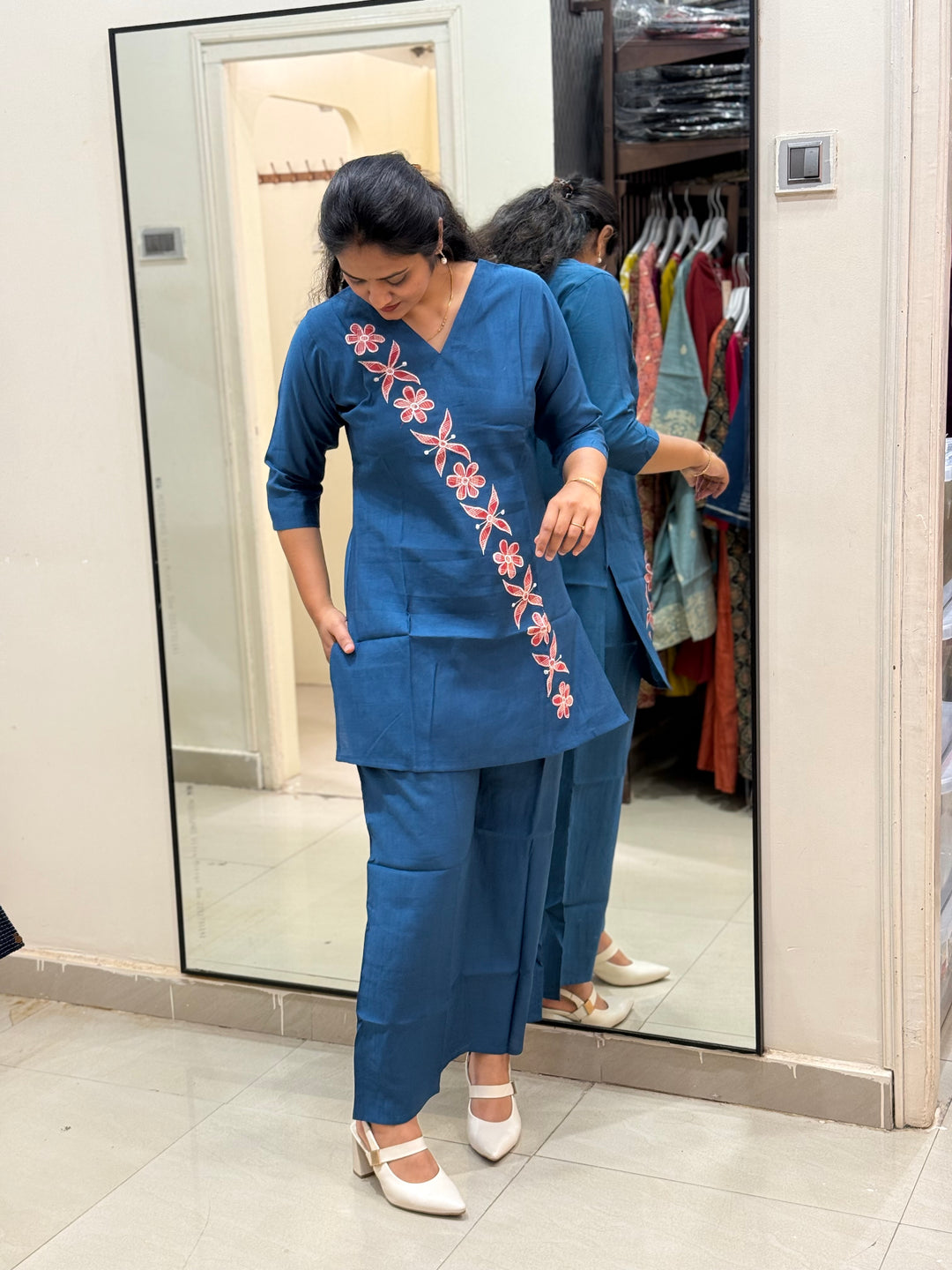 Co-Ord Set Collection with Beautiful Design(Premium Vatican Fabric)| R137