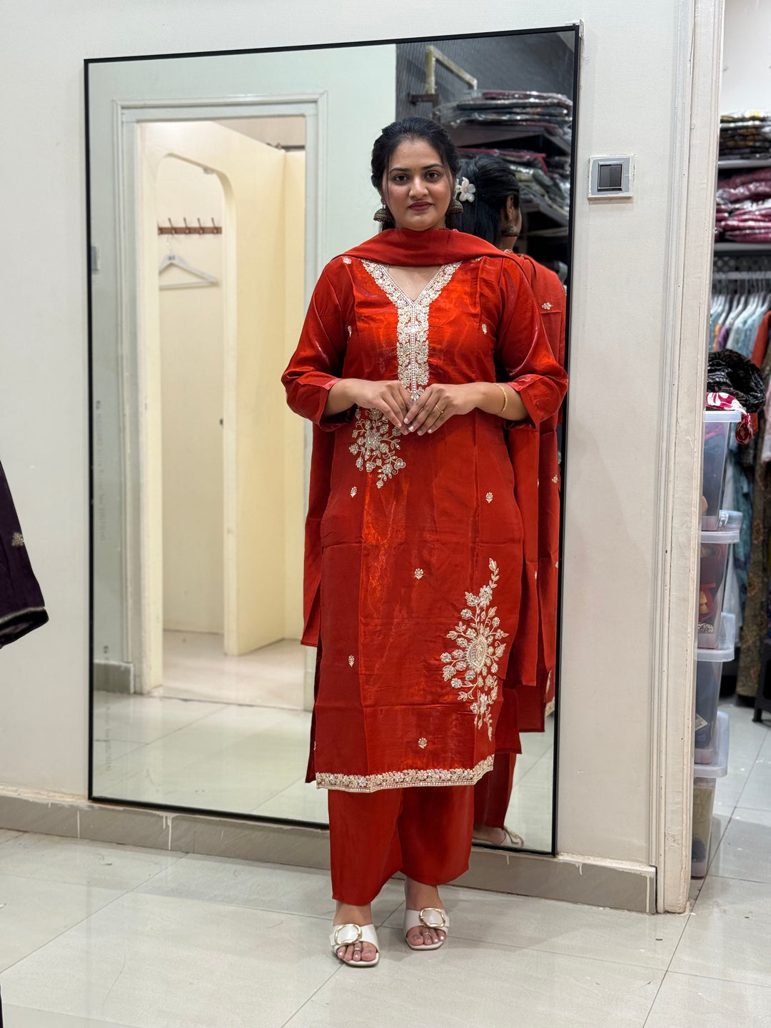Roman Gloss 3 Pcs Set ( Cotton Lining) | R116