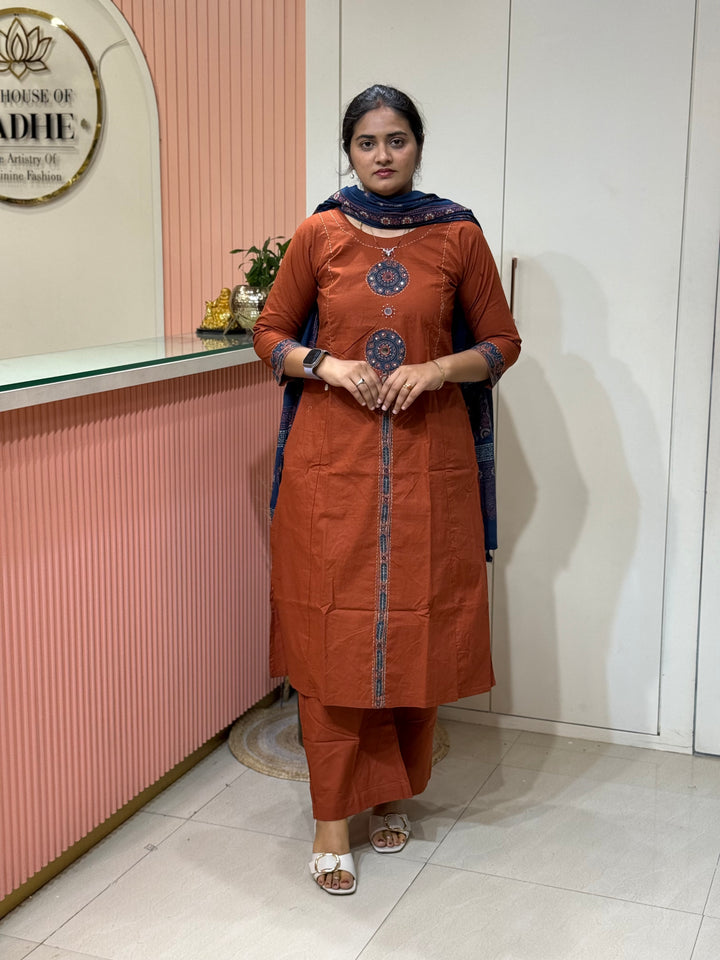 Pure Cotton Geometrical Pattern Collection | R210