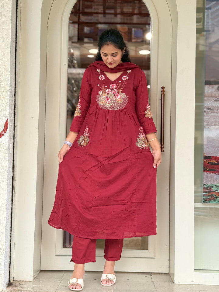 Mul Cotton With Front Pockets (cotton Lining) | R168