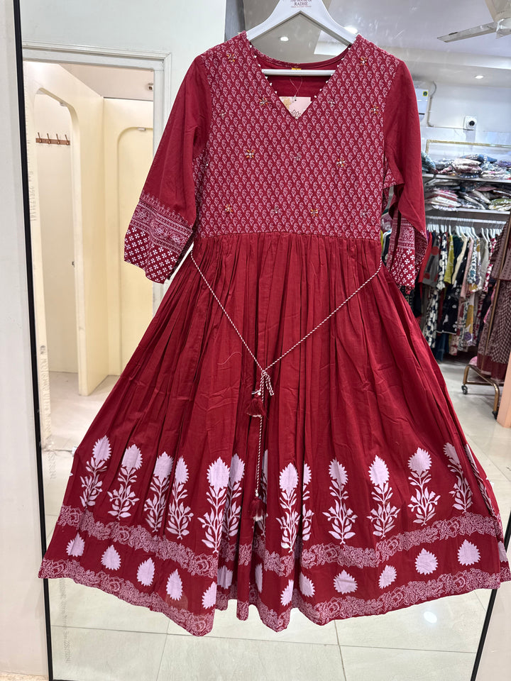 Gown Full Ghera (1pcs Set ) | SALE3