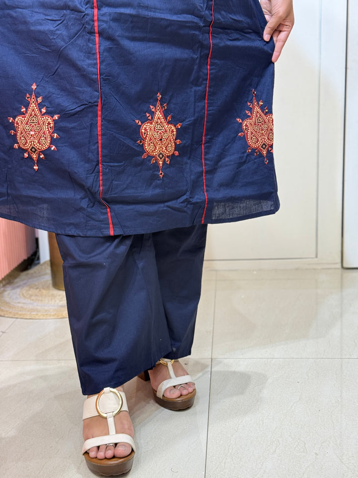 Cotton 3 Pc Collection with Patch work | R173