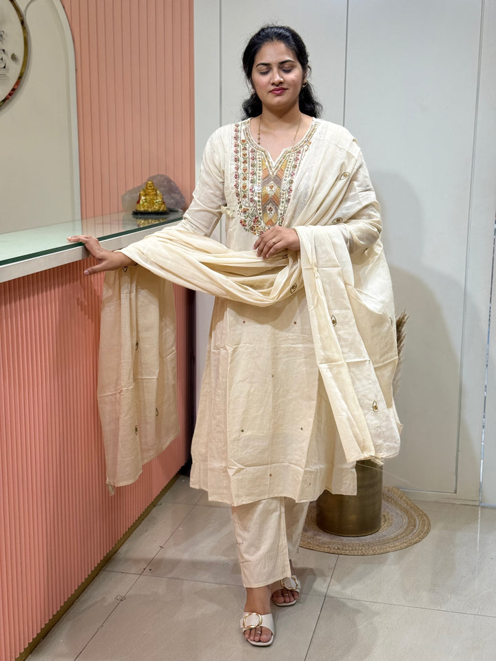 Mulmul Cotton New Collection With Embroidery Work | R190