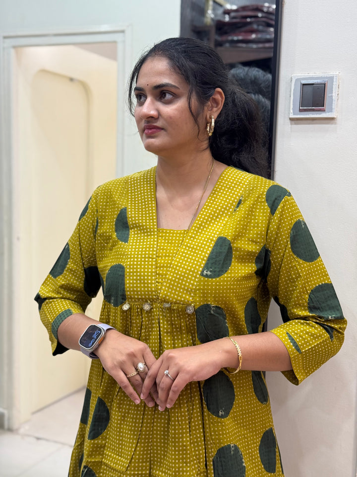 60-60 Cotton 2 Pc Kurta Set – Printed Collection | R137