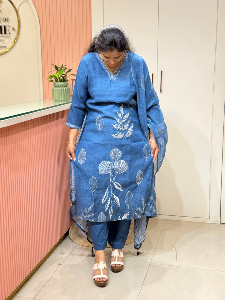 Linen Cotton 3 Pcs Set Collection with Cotton Lining | R146