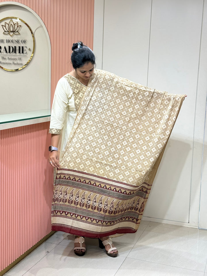 Cotton Collection with Patch work ( Full Length Dupatta ) | R210