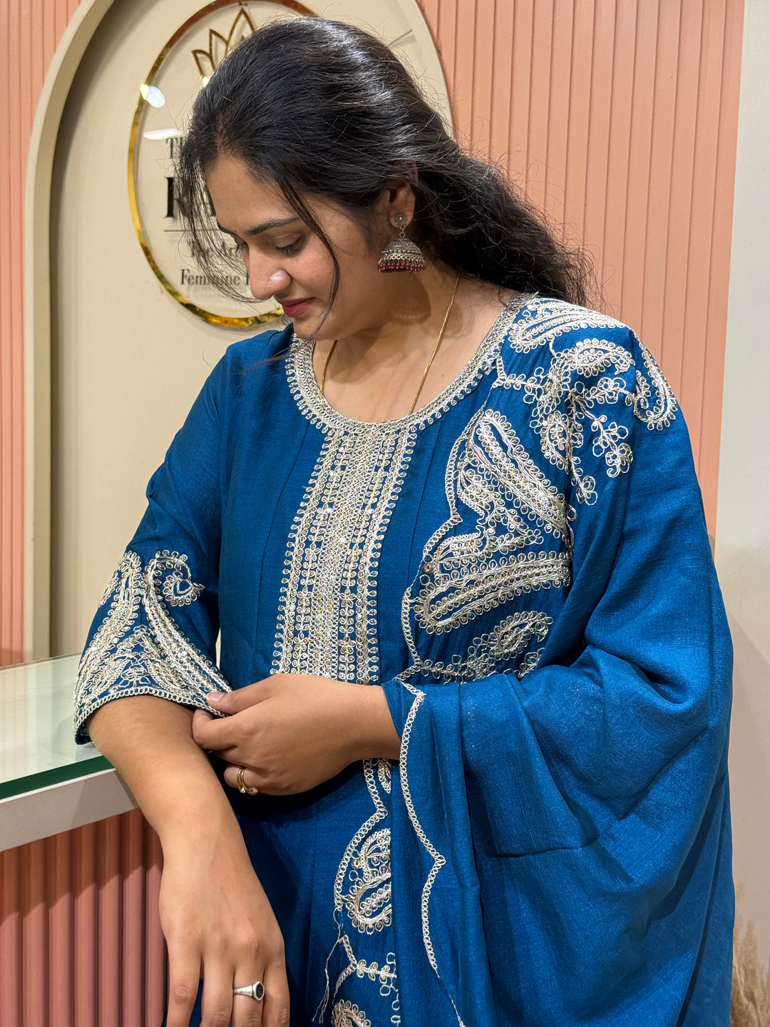 Vichitra Fabric Collection With Elegant Designer Look | RADHE60