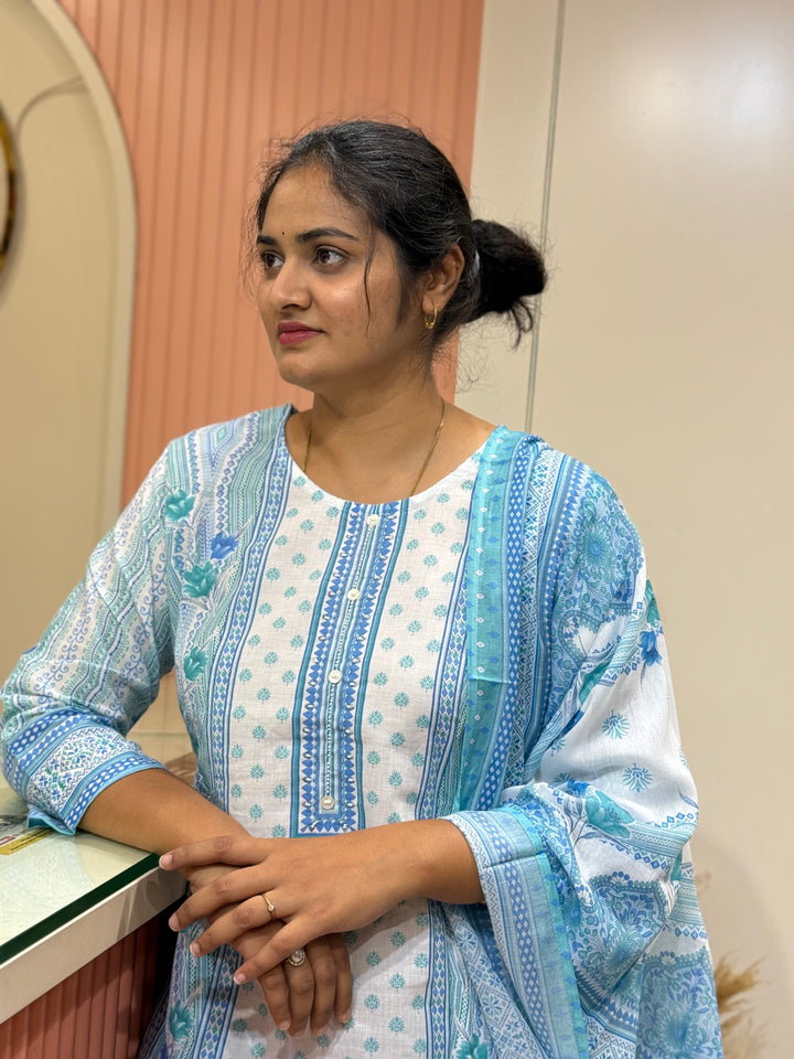 Cotton Fabric Kurta Set Collection – RADHE75