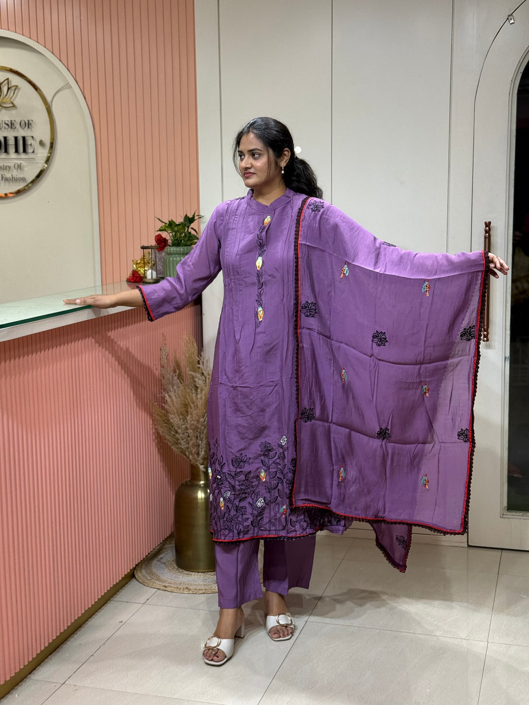 Mul Chanderi collection | R217