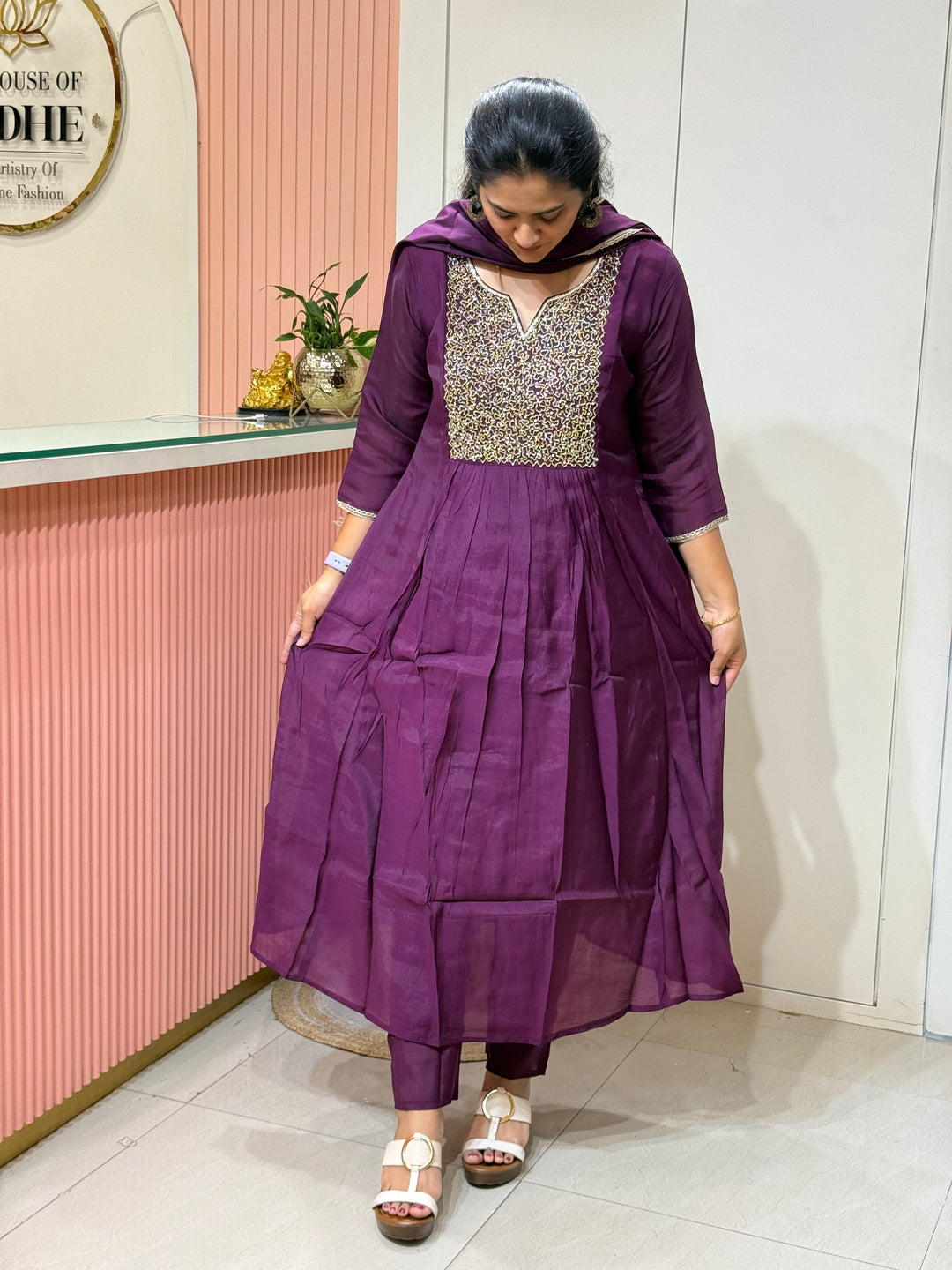 Mul Chanderi Collection | R214