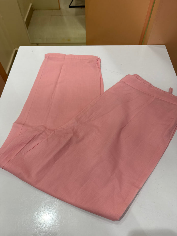 Pure Mul Cotton with Embroidery Work (Cotton Lining)  | R168