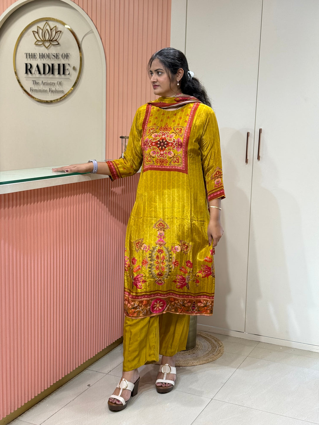 Crepe 3Pcs Set Collection (Cotton Lining )| R221