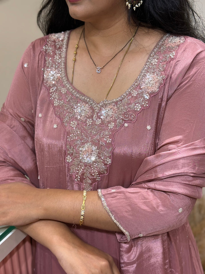 Chinon Festive Collection | Full Handwork, Sequin &amp; Cut Dana | R177