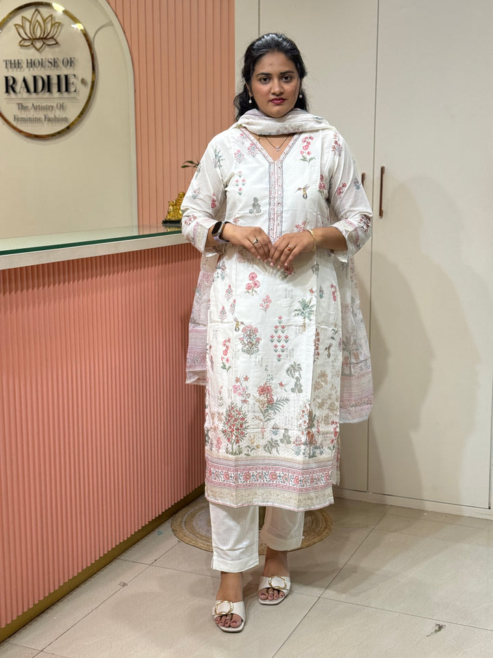 Cotton 3Pcs Set Collection with Premium Print (Cotton Lining )| R189