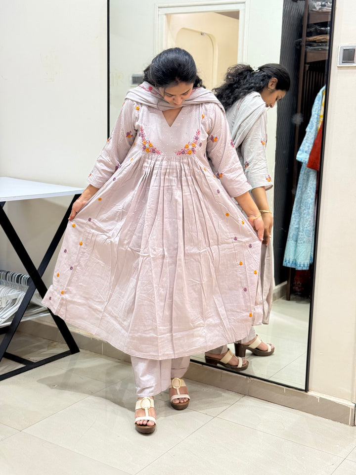 Mul Cotton with Cotton Lining | R174