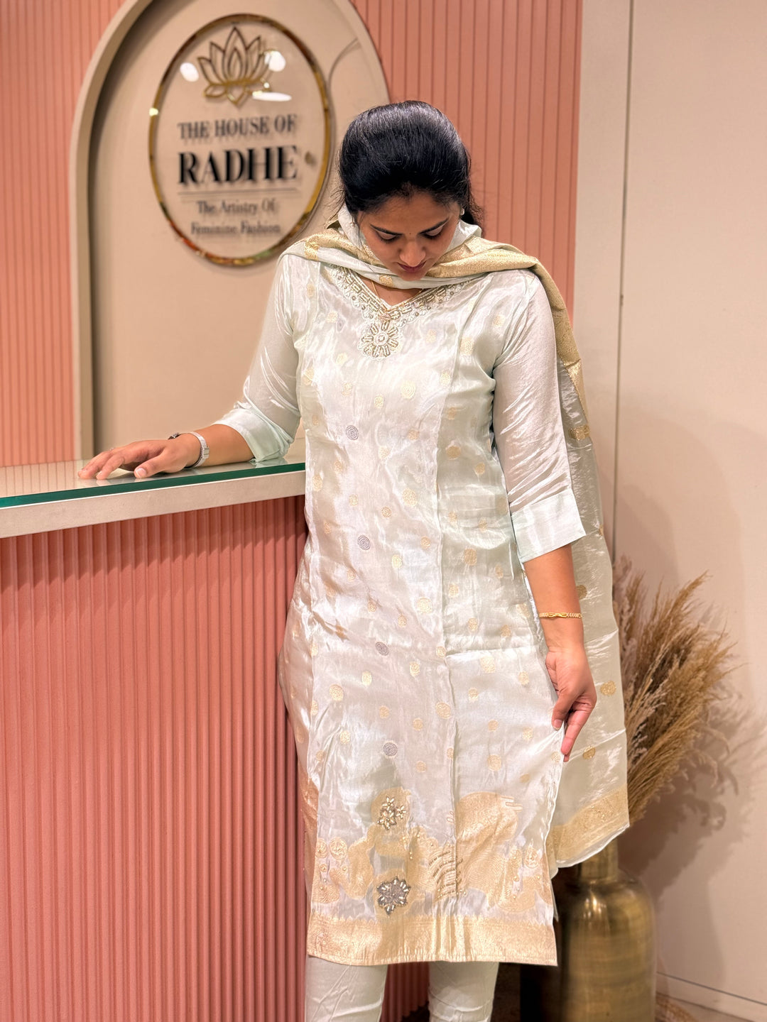 Banarasi Tissue Collection | Full-Length Dupatta | R223