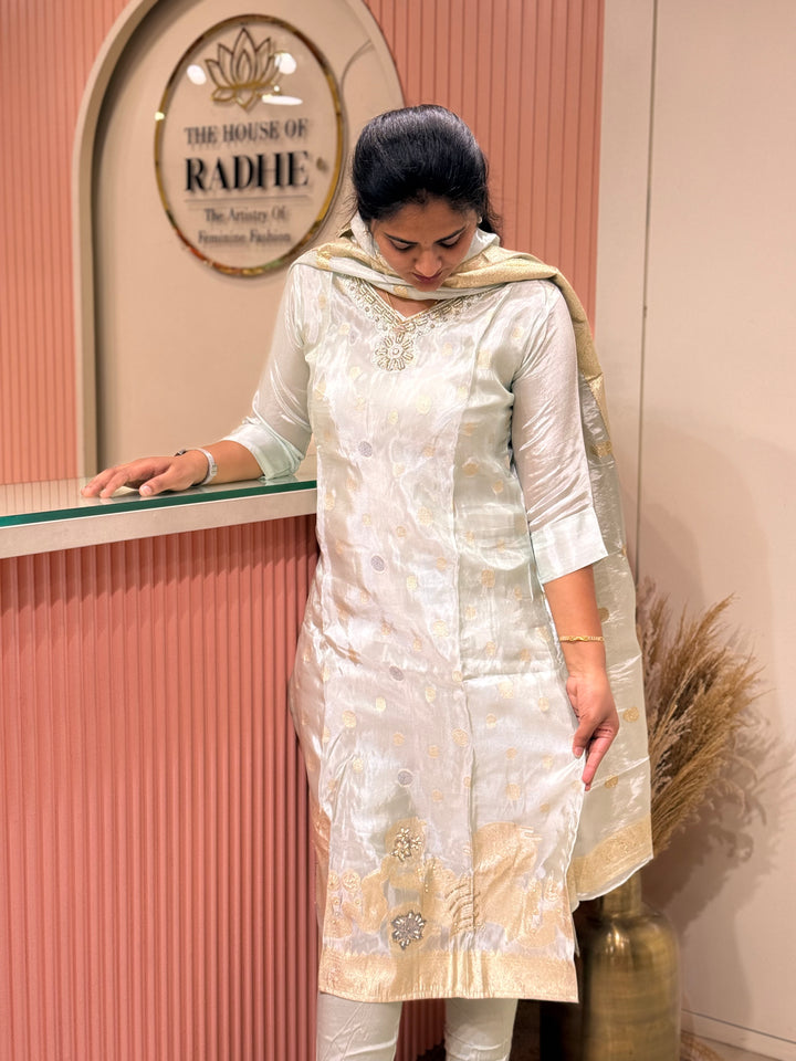 Banarasi Tissue Collection | Full-Length Dupatta | R223