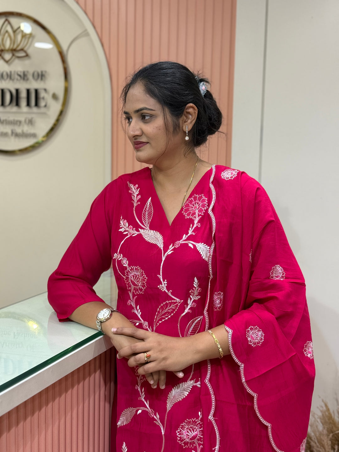 Mul Chanderi Budget-Friendly 3 pcs Set Collection | R222