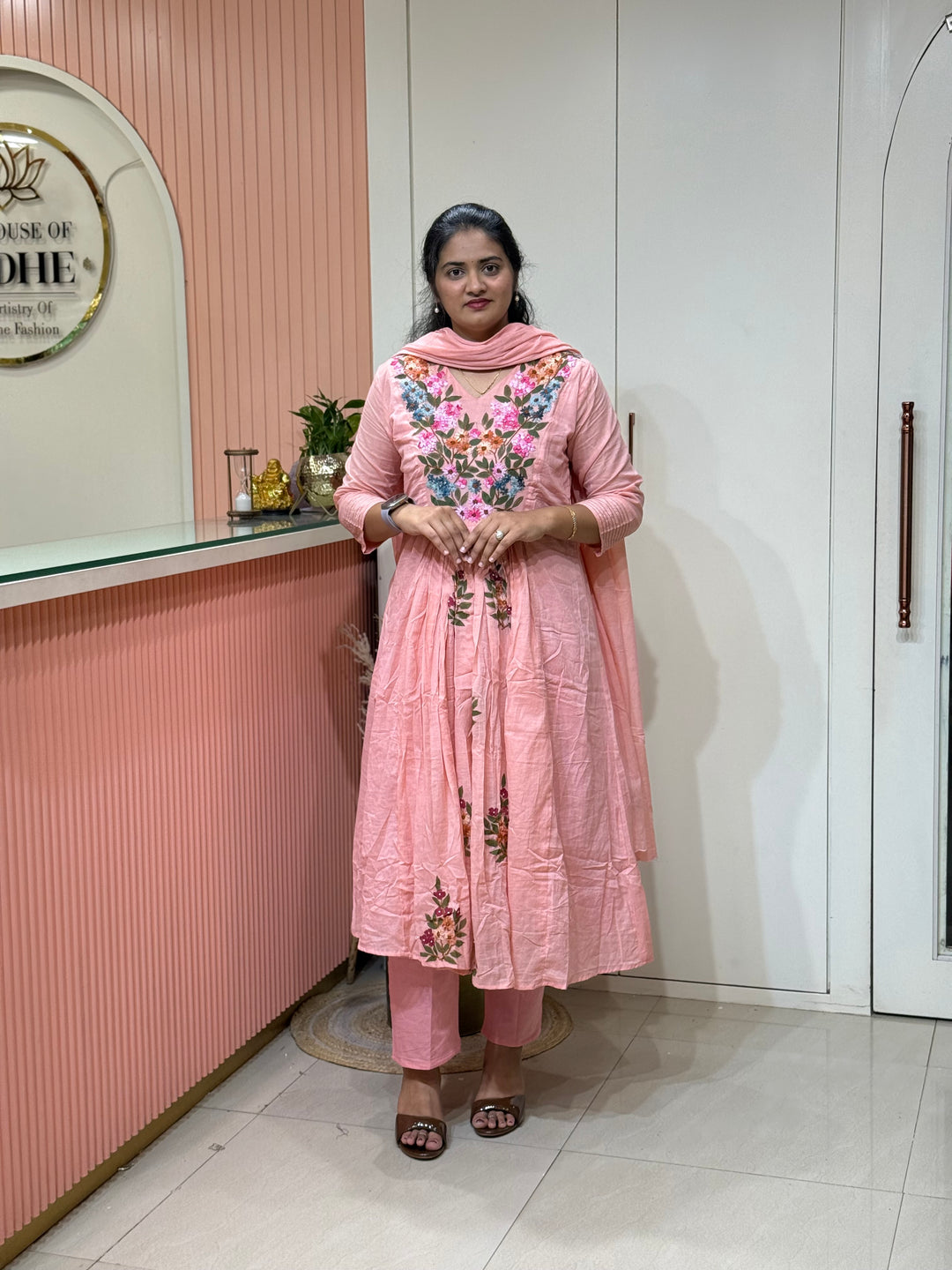 Pure Mul Cotton Collection with Handwork | R190