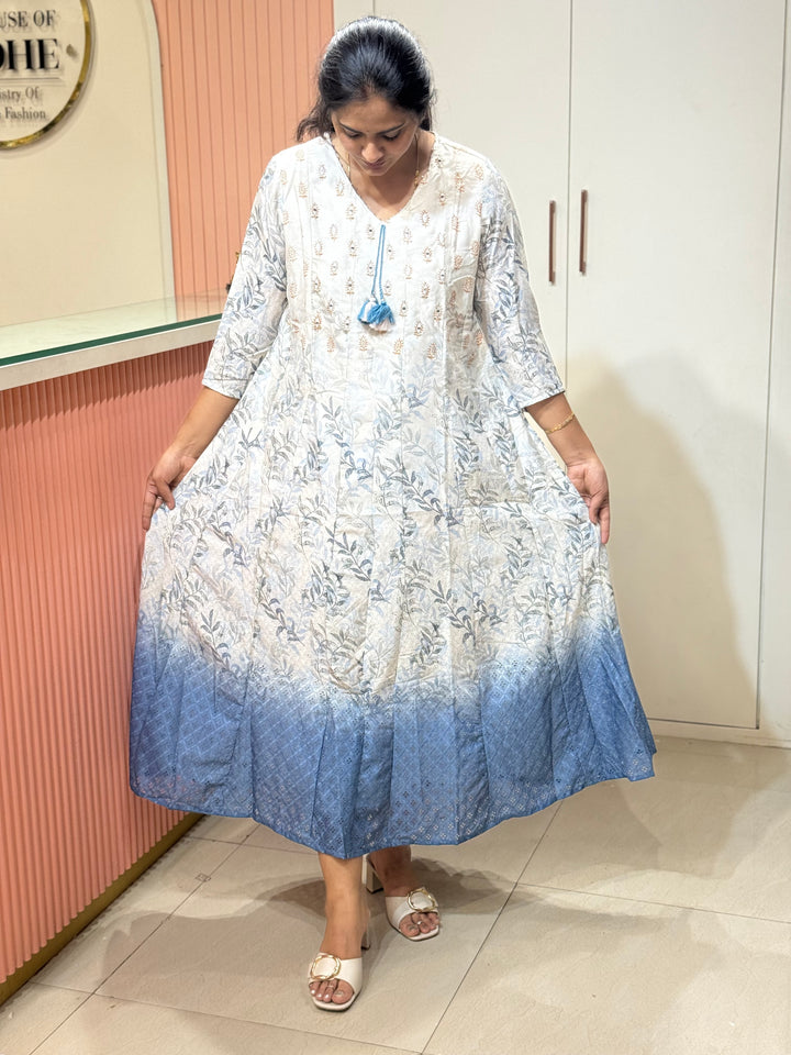 Gown Full Ghera (1pcs Set ) | SALE3