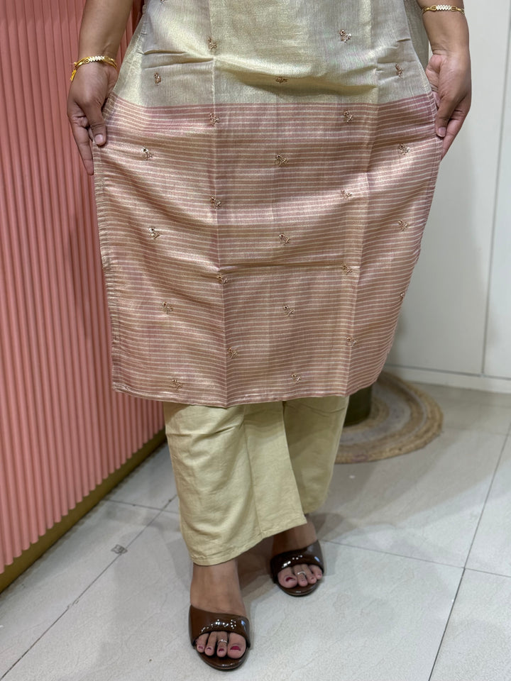 Pure Tissue Collection | Neck Handwork &amp; Beautiful Dupatta | R148