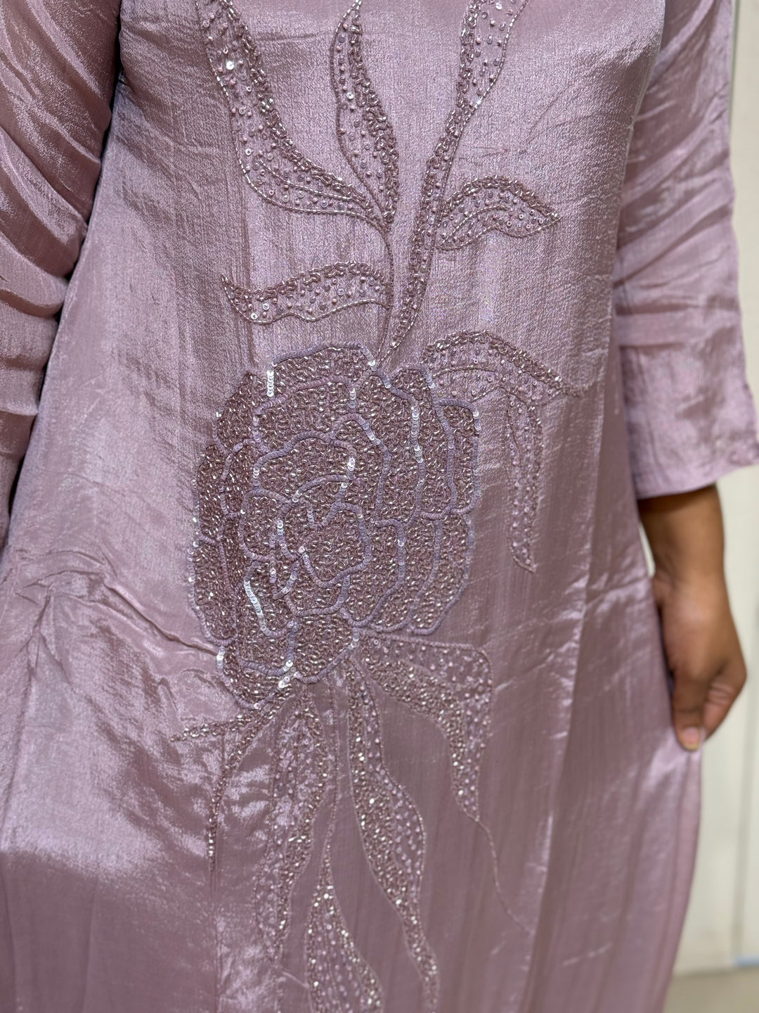 Pure Chinon Handwork Collection Party Wear | R177