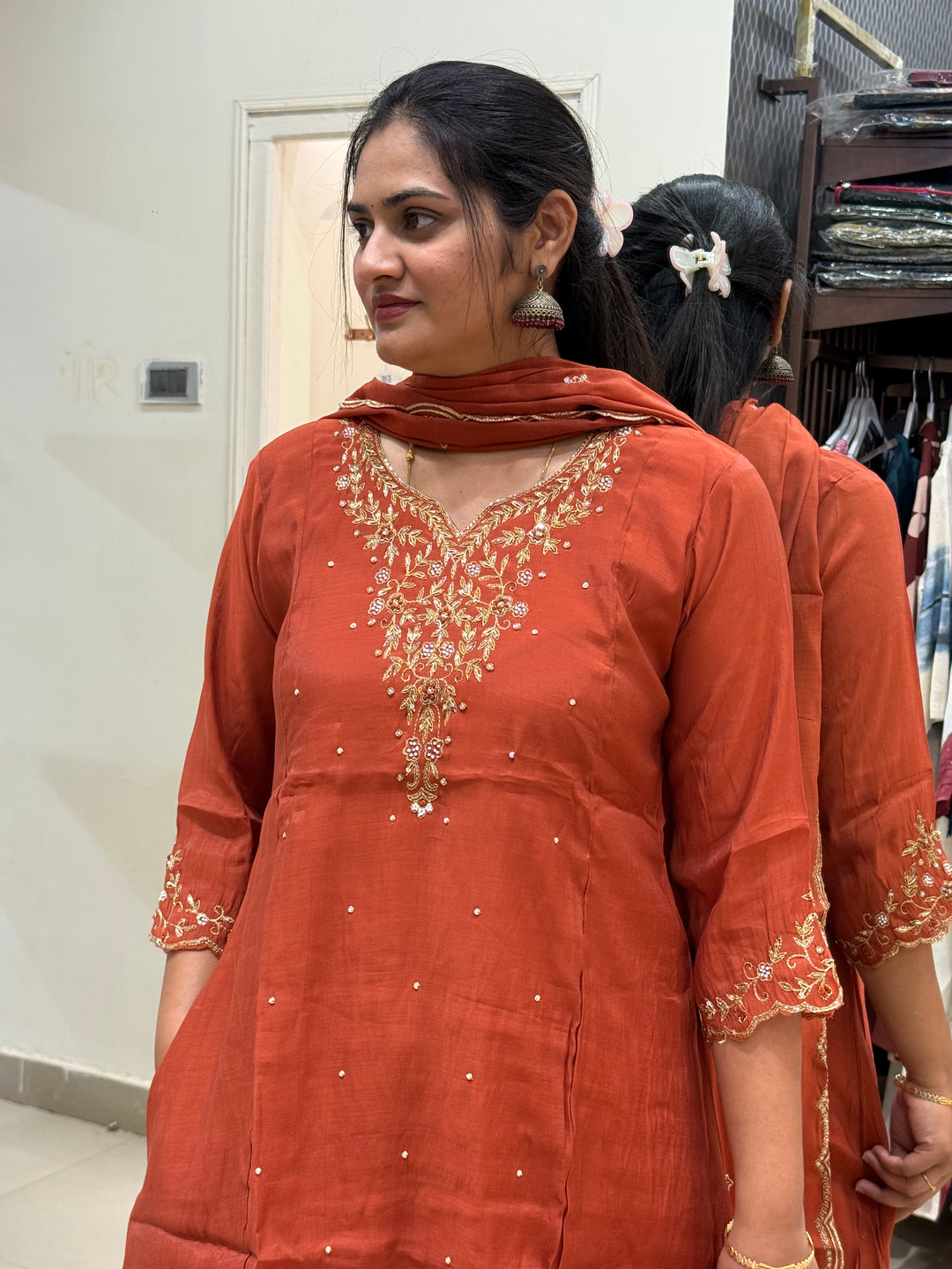 Mul Chanderi Collection | R208