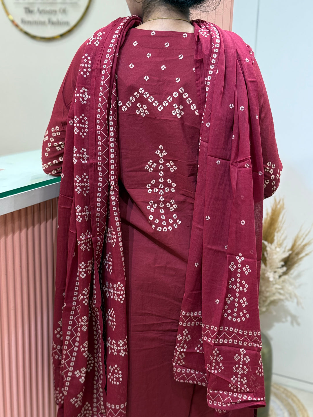 60-60 Cotton 3 piece kurta set | R170