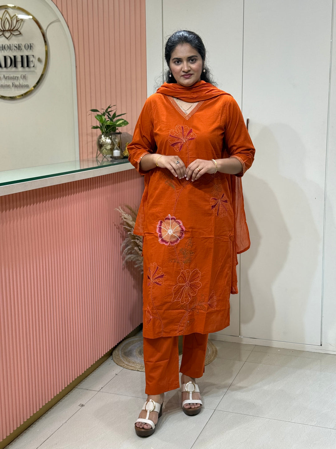 Cotton Floral Embroidery Collection | R189