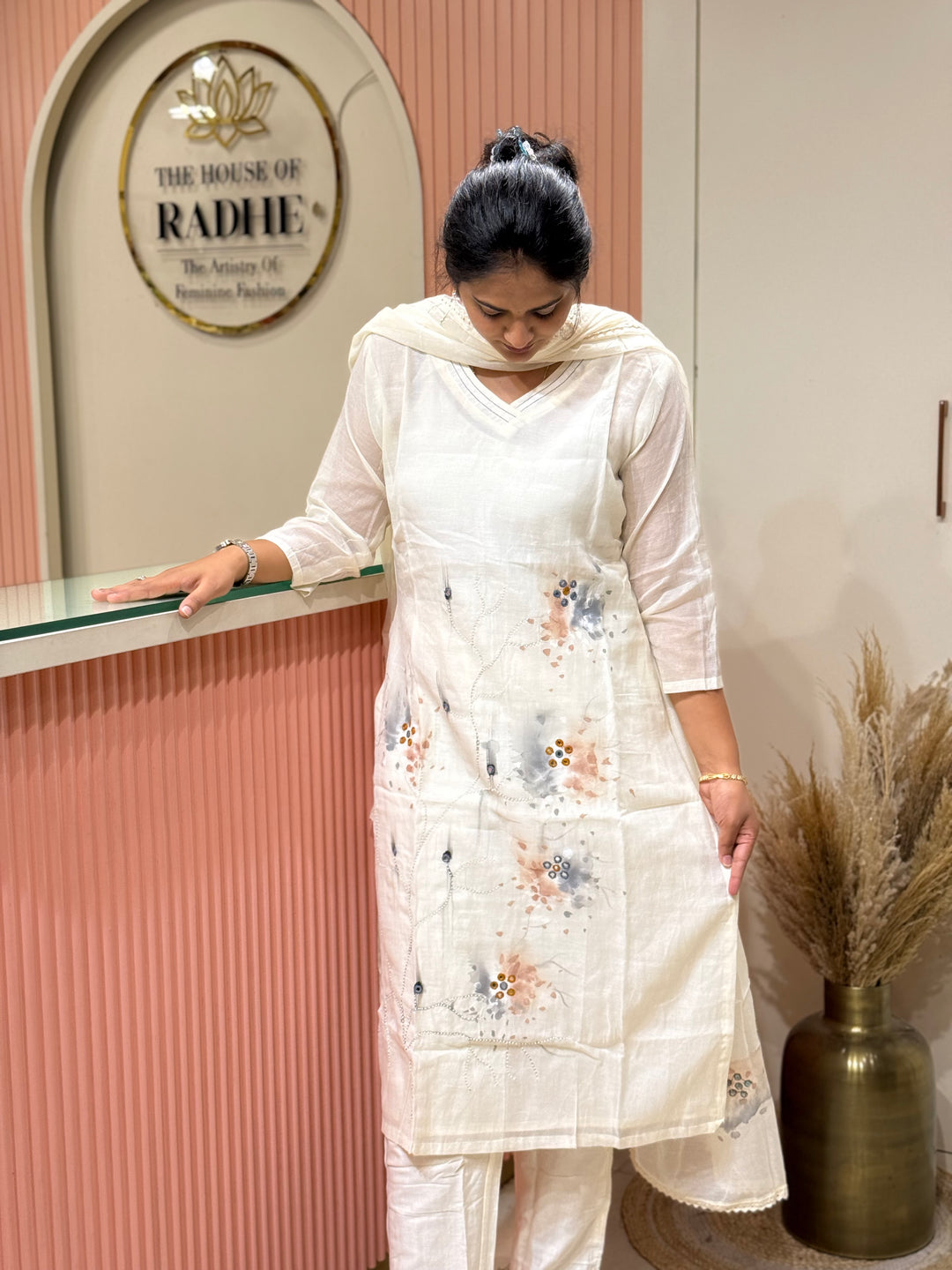 Banarasi Mul Chanderi 3 pcs Collection | R218