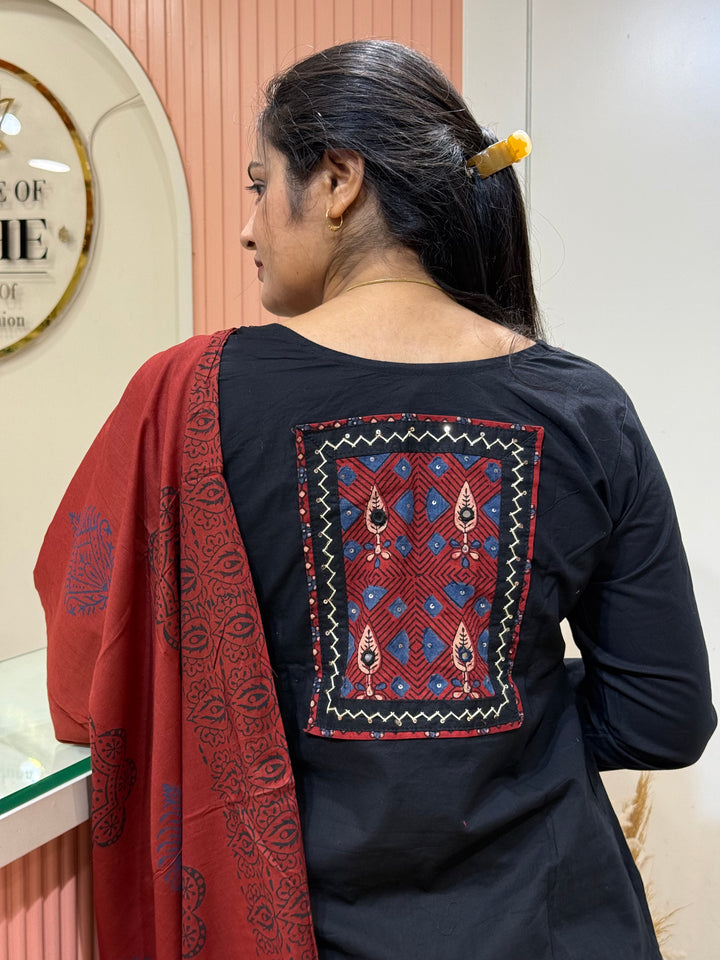 Pure Cotton Collection With Front &amp; Back Patchwork | R210