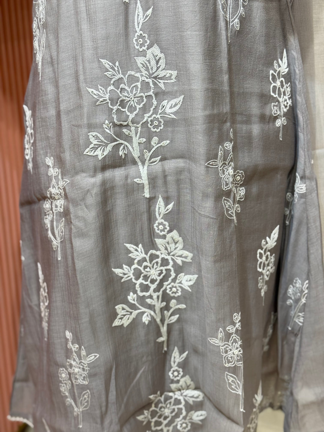Mul Chanderi Collection with Embroidery work  | R208