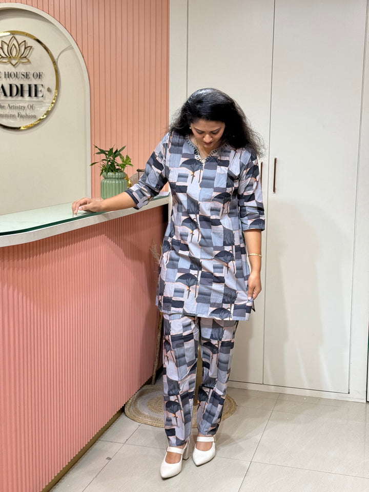 Co-Ord Set Collection with Beautiful Design(Premium Rayon Fabric)| R137