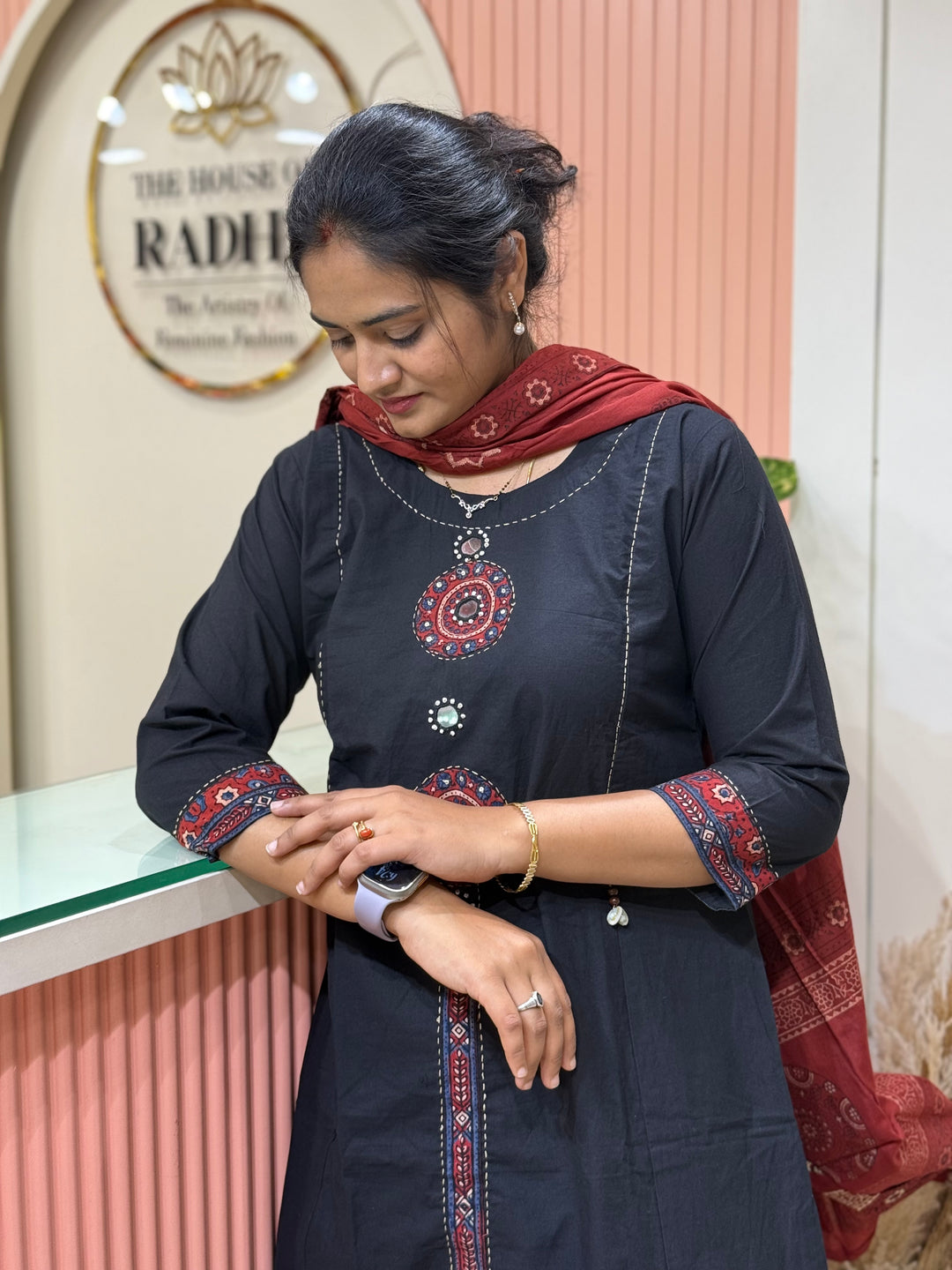 Pure Cotton Geometrical Pattern Collection | R210