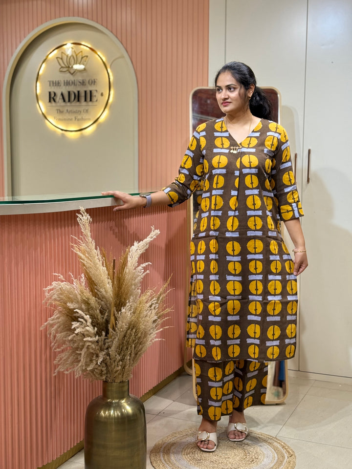 Cotton 2 Pc Kurta Set – Printed Premium Collection | R137