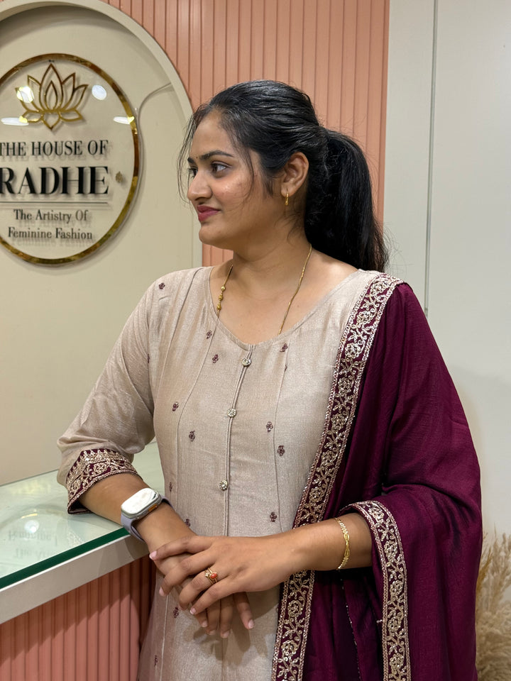 Vichitra Fabric Collection With Elegant Designer Look | RADHE60