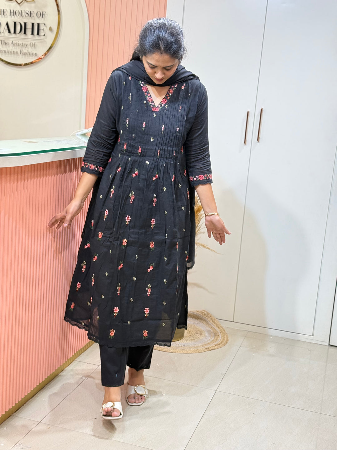 Pure Mul Cotton 3 Pc Set | R164