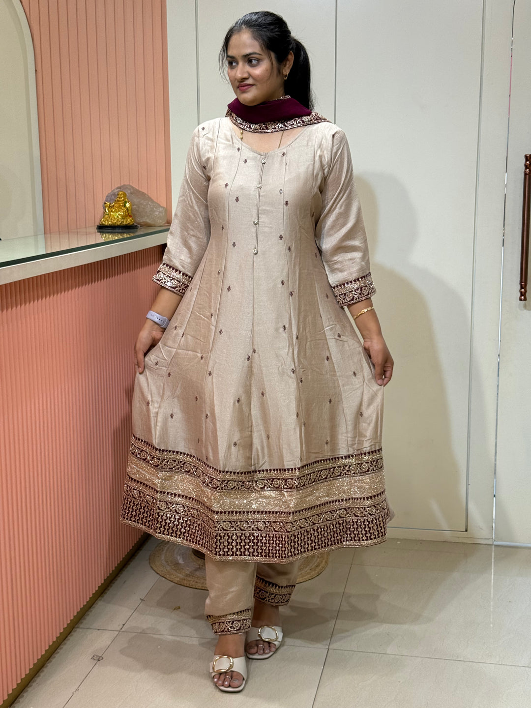 Vichitra Fabric Collection With Elegant Designer Look | RADHE60