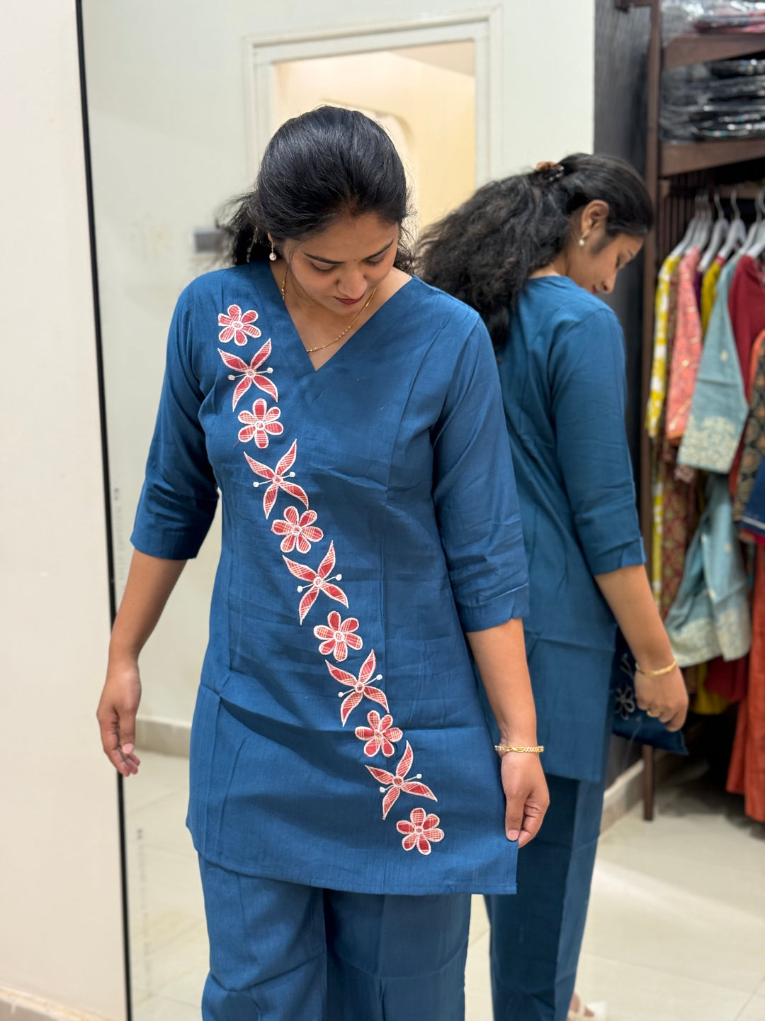 Co-Ord Set Collection with Beautiful Design(Premium Vatican Fabric)| R137