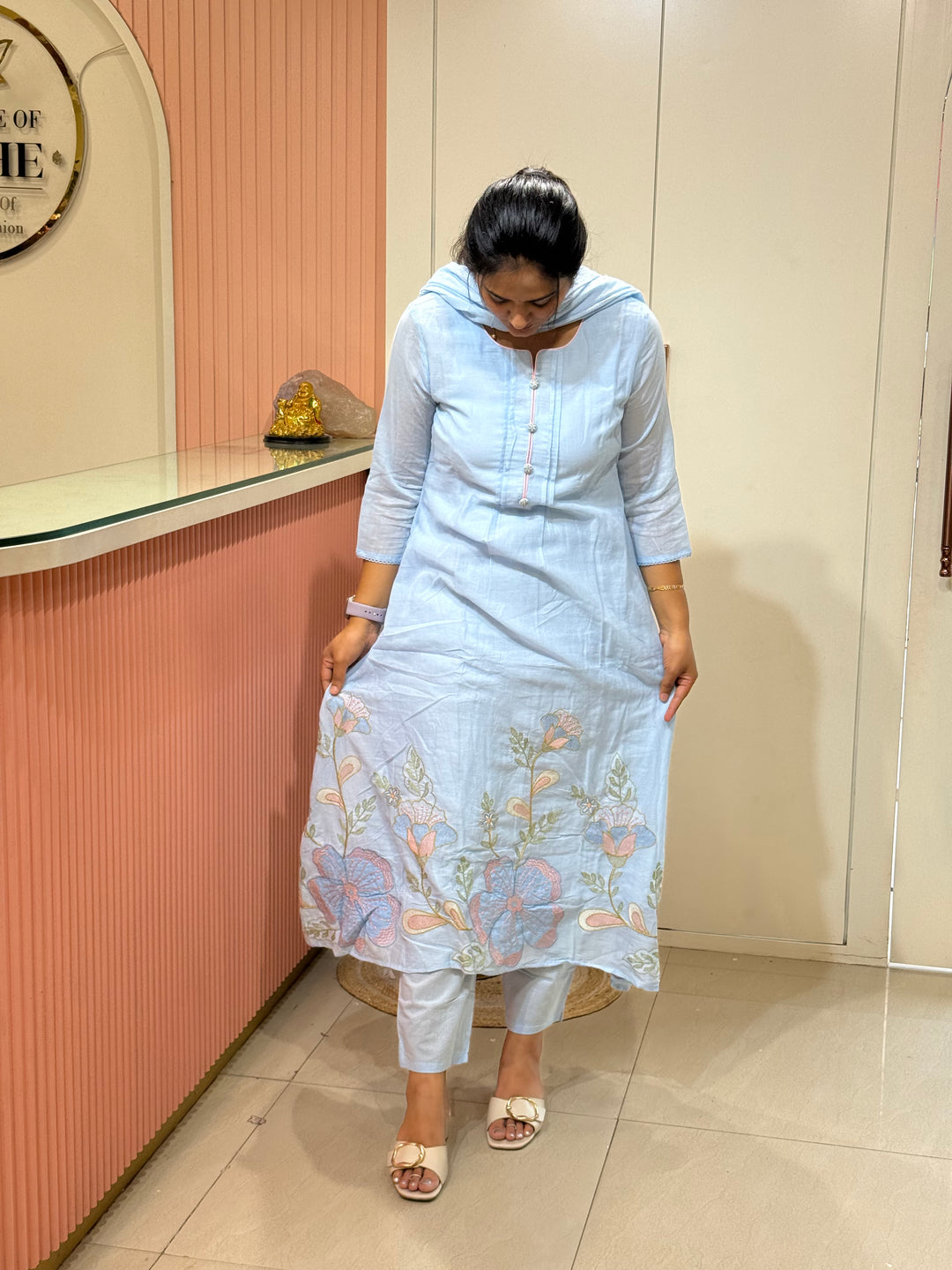 Pure Mul Cotton Collection With Cotton Lining | R212