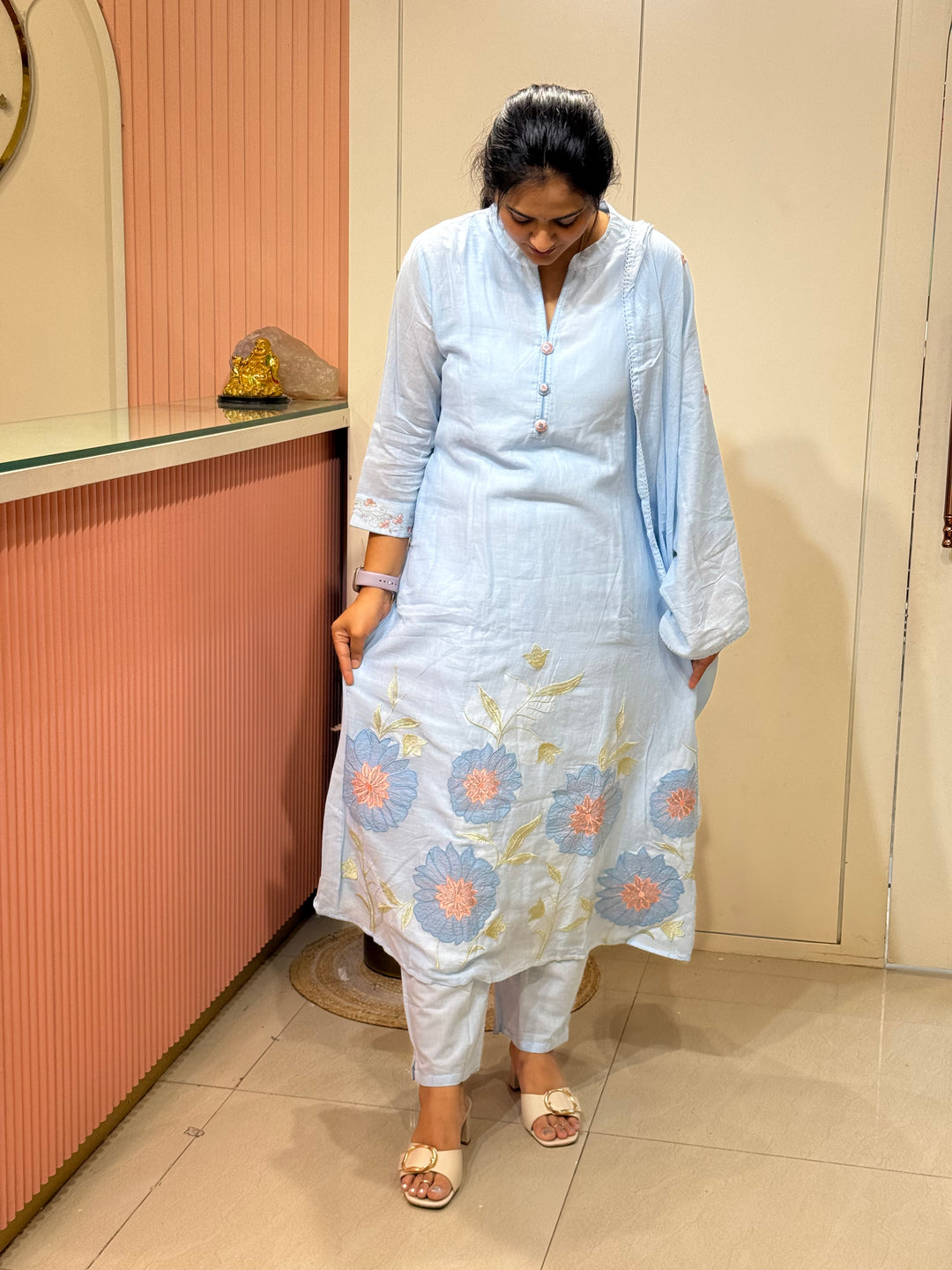 Pure Mul Cotton Collection With Cotton Lining | R212