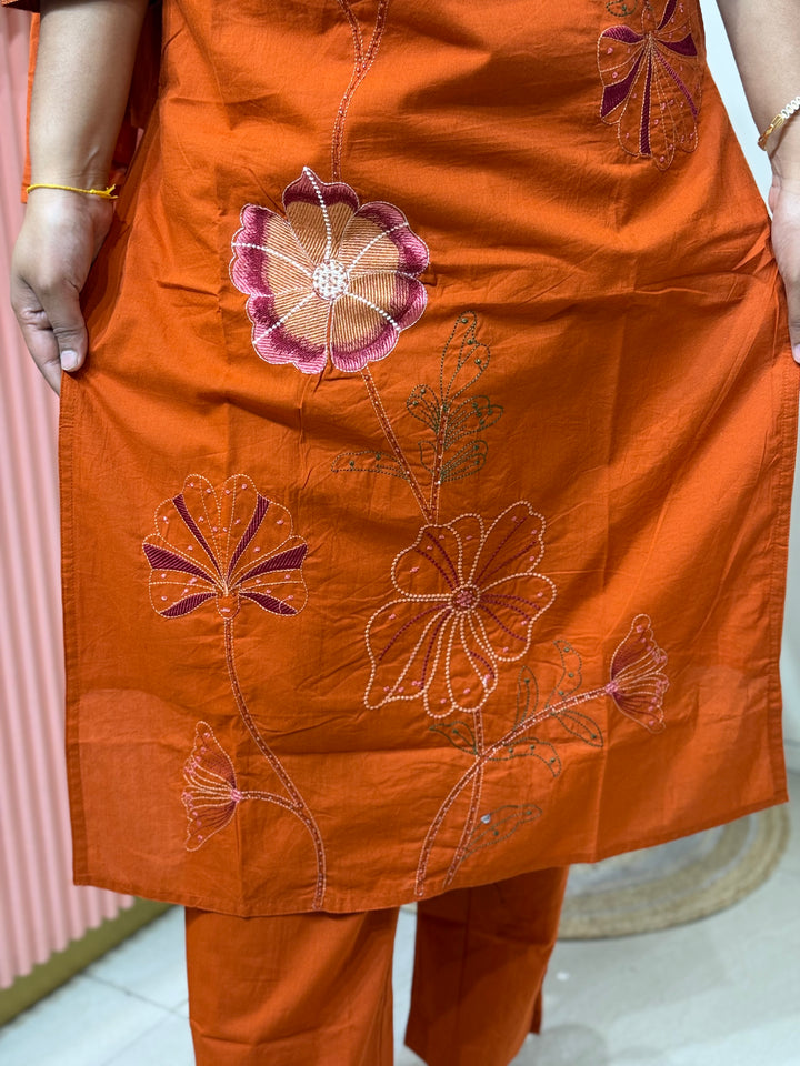 Cotton Floral Embroidery Collection | R189
