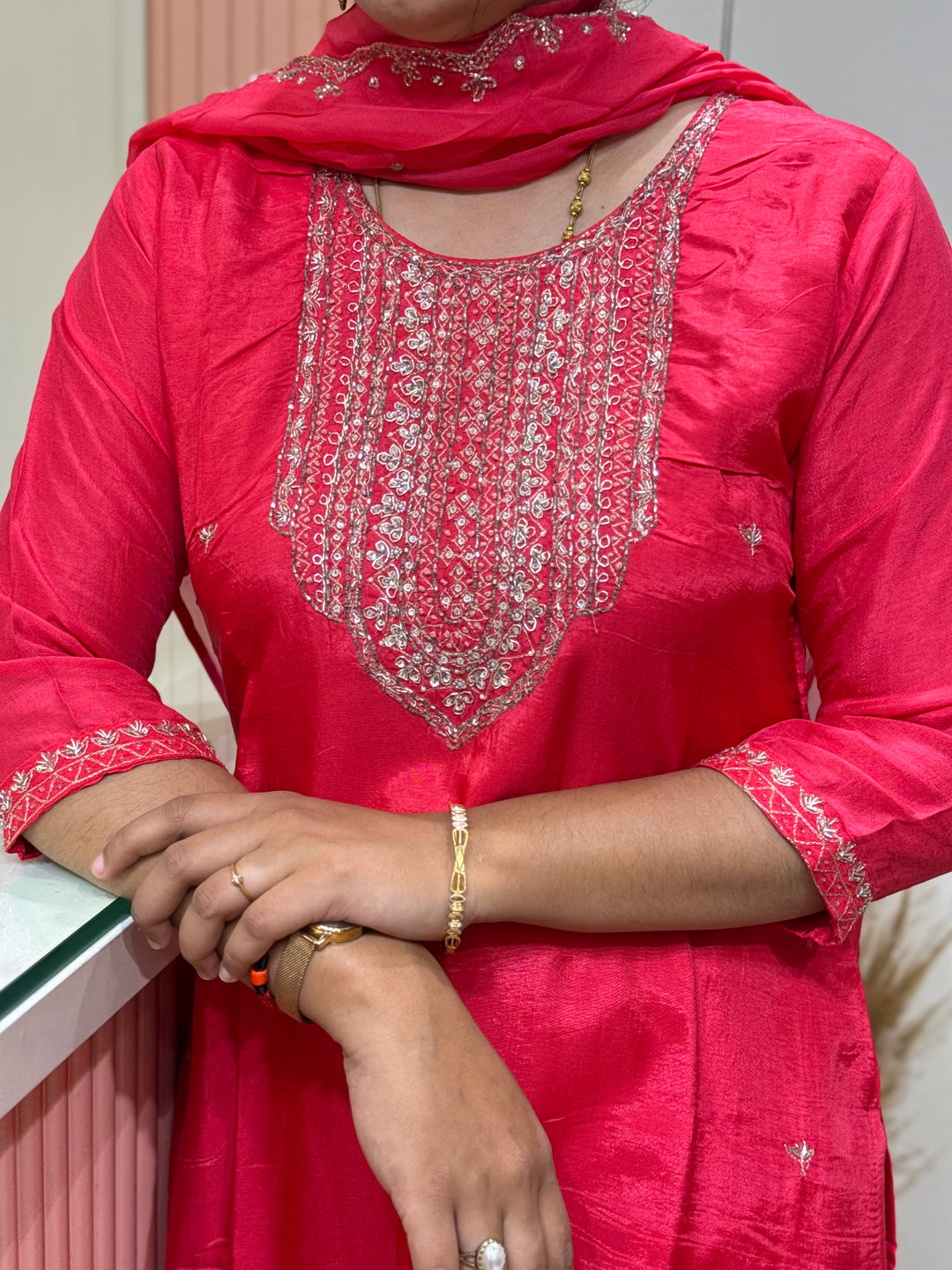 Dola Silk Semi Party Wear Collection (Cotton Lining Available )| R217
