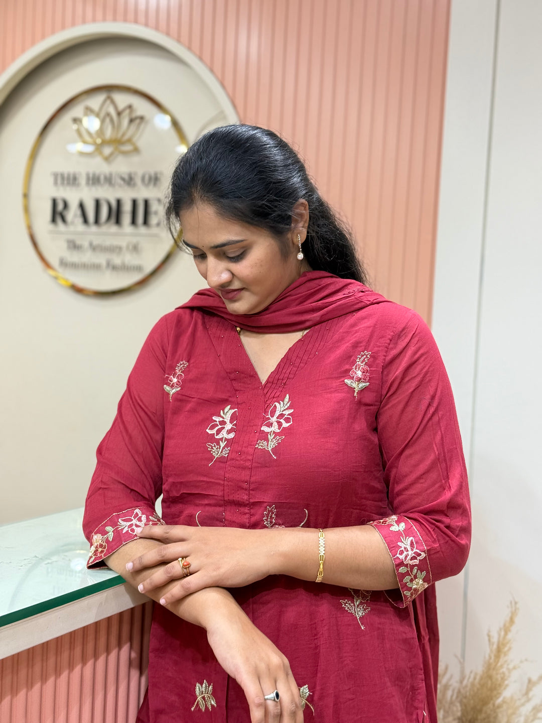 Mul Cotton Collection with Embroidery work (Cotton Lining)| R150
