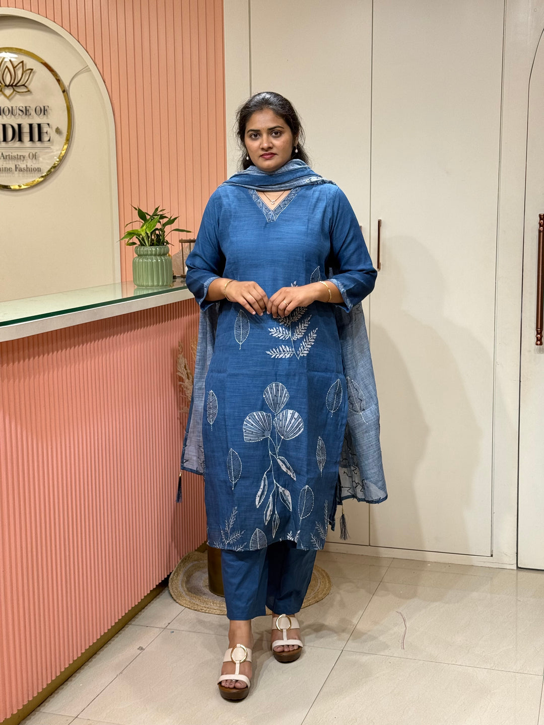 Linen Cotton 3 Pcs Set Collection with Cotton Lining | R146