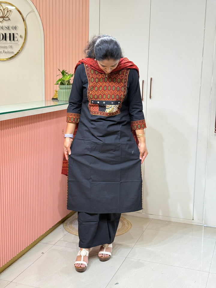 Cotton Collection with Patch Work | R210