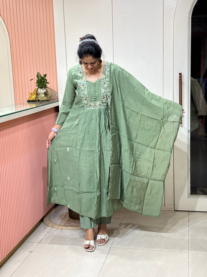Mul Chanderi Collection | R209