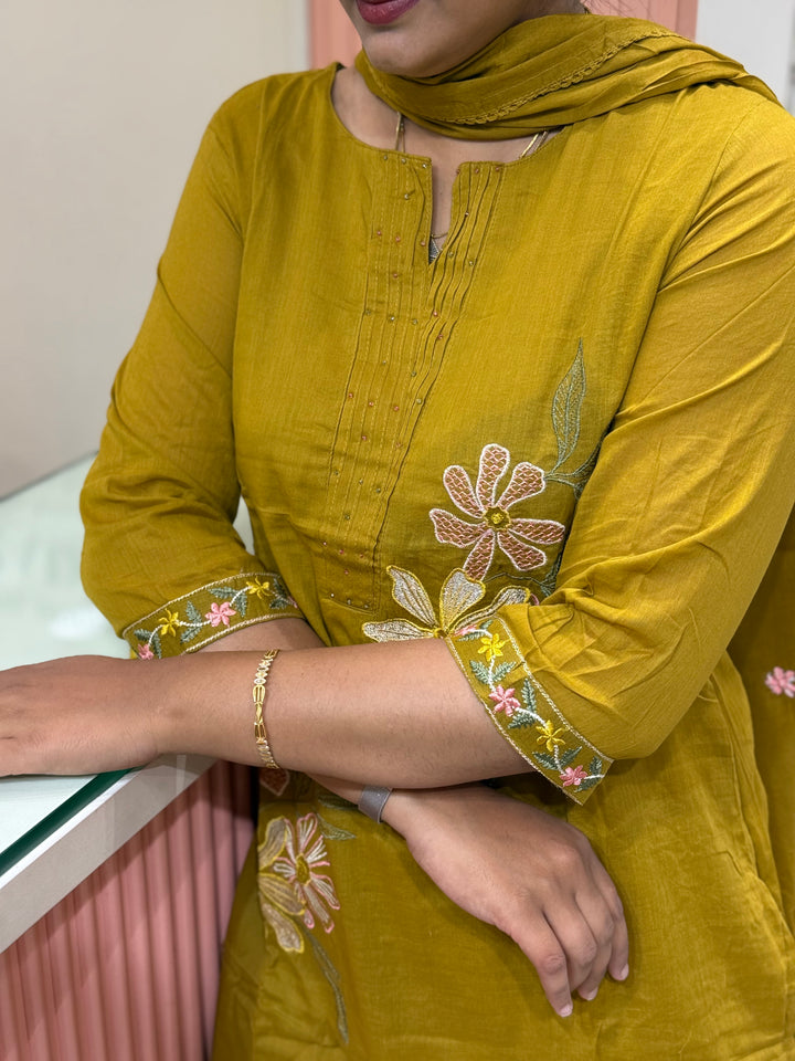 Mul Cotton Collection with Embroidery work (Cotton Lining)| R150